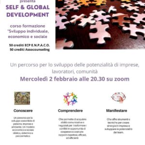 Presentazione del corso annuale Self and global development